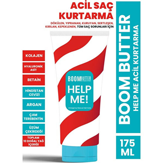 Boom Butter Help Me Acil Kurtarma Boom'u Şampuan ve Saç Kremi Fiyatı