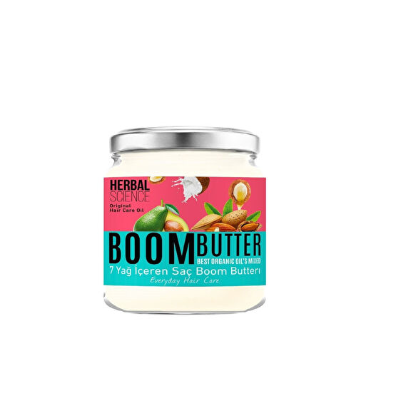 BOOM BUTTER Saç Bakım Yağı 190 ml