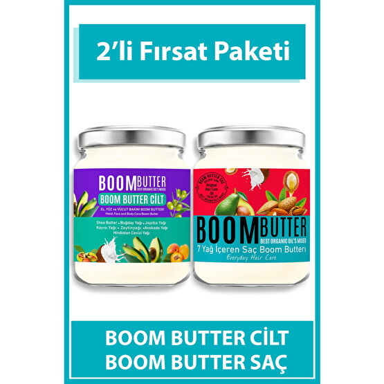 BOOM BUTTER Saç ve Cilt Bakım Paketi Saç Bakımı Fiyatı