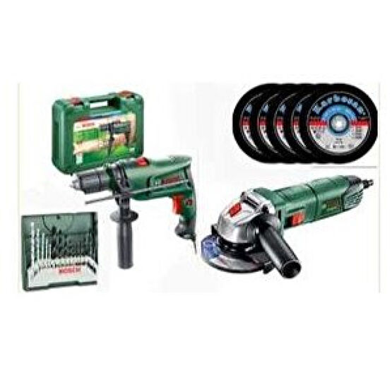 Bosch 600 W Darbeli̇ Matkap Vi̇dalama 700 W Avuç Taşlama 15 Parça Uç Ve 5 Parça Kesme Taşi Hedi̇ye Taşlama Makinesi Fiyatı