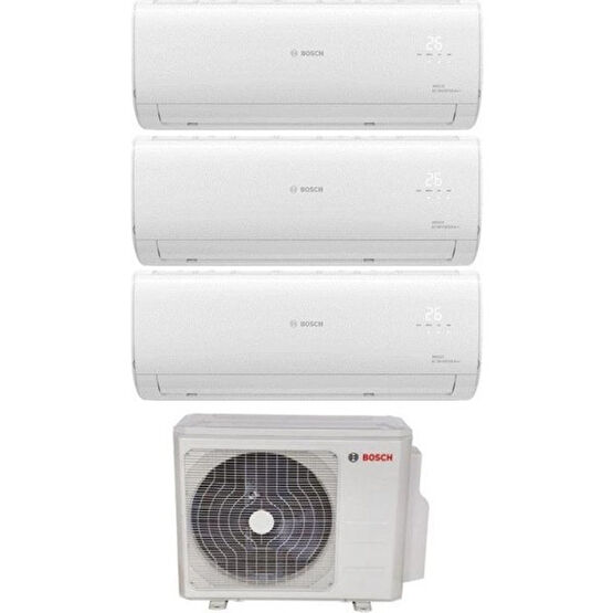 Bosch Multi Split Inverter Klima 28000 Btu 1 Dış + 3 İç Ünite 9000 + 12000 + 12000 Btu Klimalar Fiyatı