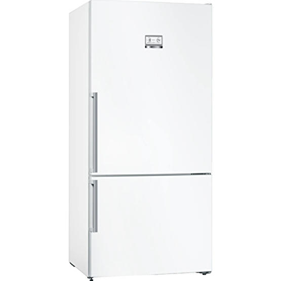 Bosch Seri 6 Alttan Donduruculu Beyaz Xxl Buzdolabı Buzdolapları Fiyatı