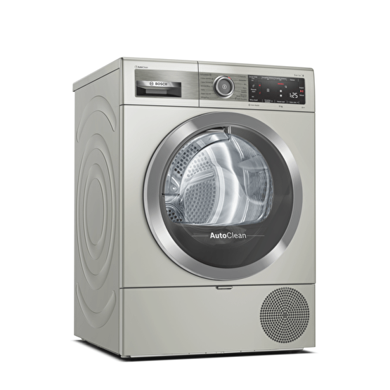 Bosch Wtx87k8xtr 9 KG Home Conncet Isı Pompalı Kurutma Makinesi Gümüş Çamaşır Kurutma Makineleri Fiyatı