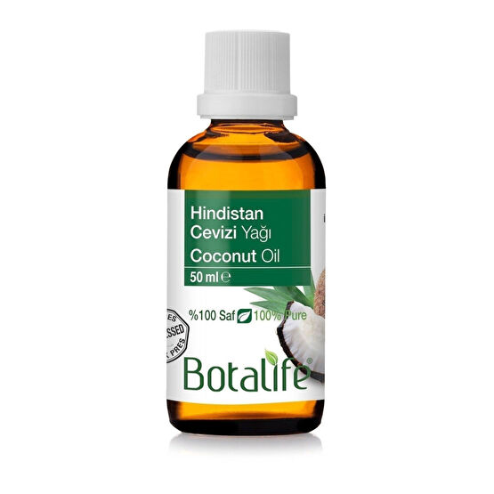 Botalife %100 Saf Doğal Hindistan Cevizi Yağı (cocos Nucifera) 50 Ml