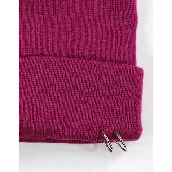 Bpmonlinestore Unisex Vişne Solması Piercing Basic Bere