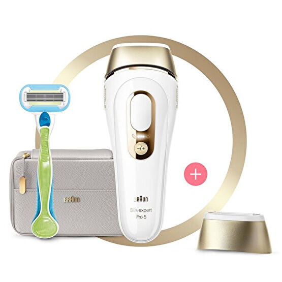 Braun Silk Expert Pro 5 Pl5054 400.000 Atımlı, 1 Başlıklı Yeni Nesil IPL + Tasarım Çanta Epilasyon Aletleri Fiyatı