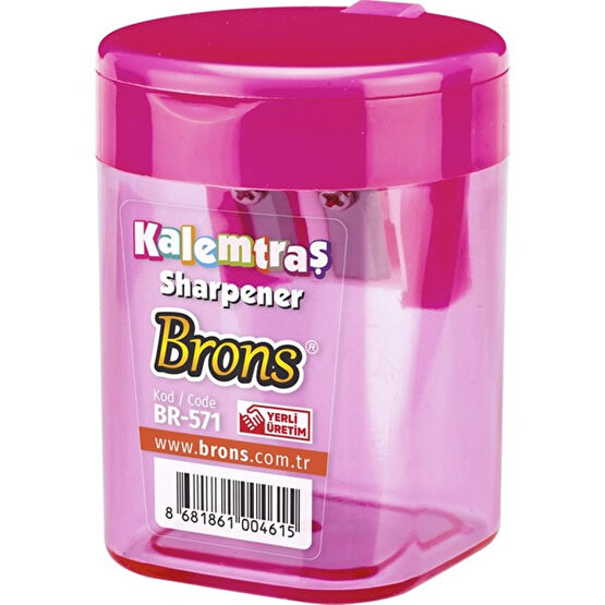 Brons BR-571 Silindir Hazneli Kalemtraş Kalemtıraş Fiyatı