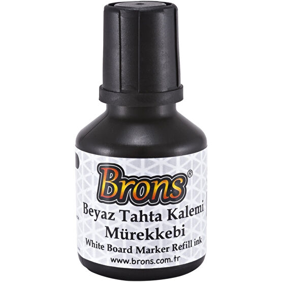 Brons Tahta Kalem Mürekkebi Siyah 30 Cc Br-350