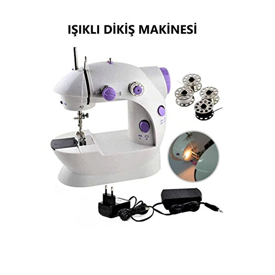 BST BRANDSHOPPİNGTR Mini Ev Dikiş Makinesi Pedallı Sewıng Machine Dikiş Makinesi Fiyatı