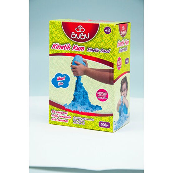 Bu-Bu Kinetik Kum 500 Gr. Mavi Yüz & Parmak Boyası Fiyatı