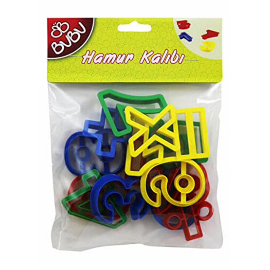 Bubu Oyun Hamuru Kalıbı Rakamlar 15'Li Suluk Fiyatı