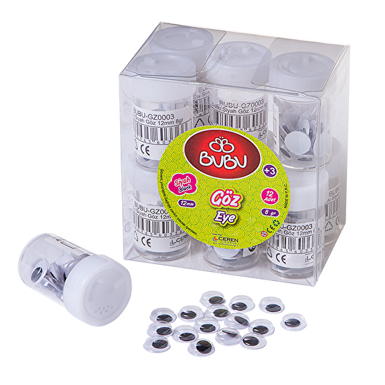 Bubu Siyah Göz 12 Mm 8 g Suluk Fiyatı