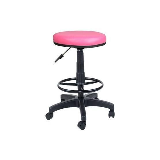 Bürocci 2999U0120 Pembe Plastik Ayaklı Yüksek Tabure Ofis Taburesi Fiyatı