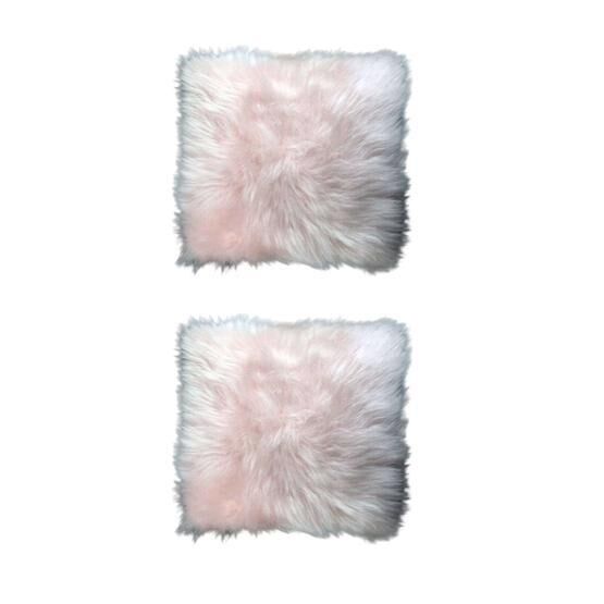 Byline S3 52x52 cm Uzun Tüylü Peluş Lüks Salon Kırlent Minder Kılıfı