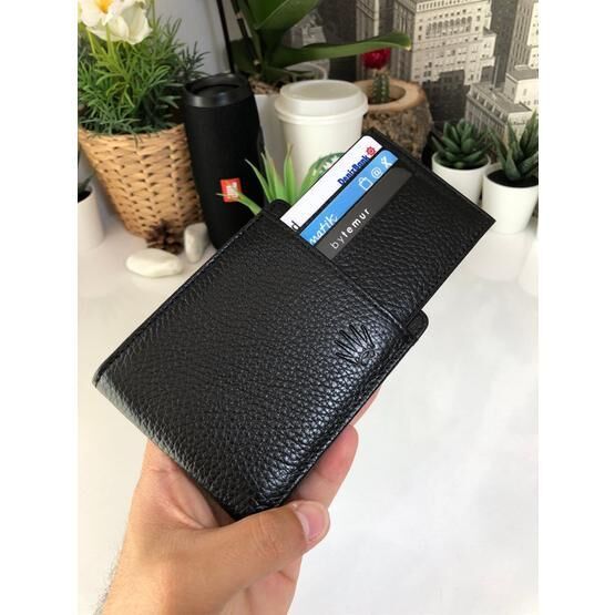 Bytemur Bınary Black Cüzdan + Kartlık