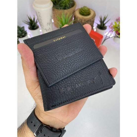 Bytemur Bınary Black Cüzdan + Kartlık