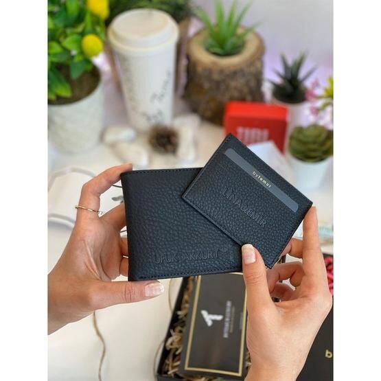 Bytemur Bınary Black Cüzdan + Kartlık