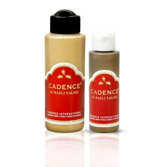 Cadence 110 Extra Altın 120 ml Su Bazlı Yaldız Boya