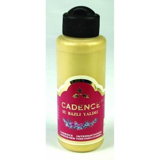 Cadence 110 Extra Altın 120 ml Su Bazlı Yaldız Boya