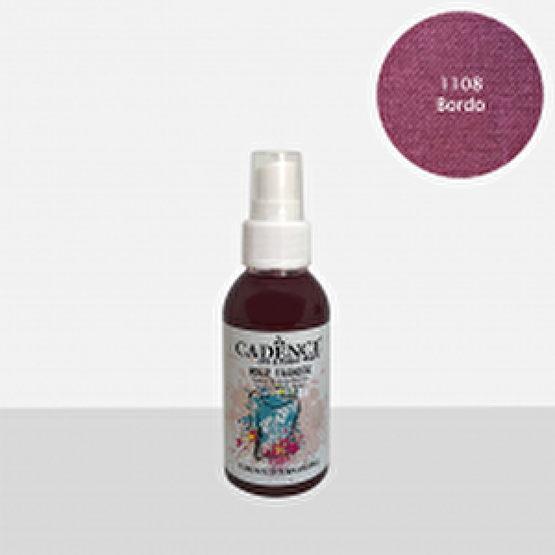 Cadence 1108 Bordo Sprey Kumaş Boyası Kumaş Boyası Fiyatı