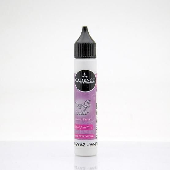 Cadence 25 ml 568 Beyaz Renkli İnciler