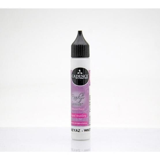 Cadence 25 ml 568 Beyaz Renkli İnciler
