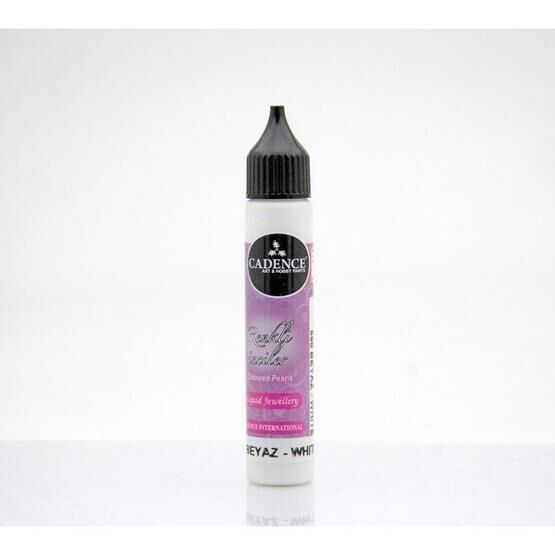 Cadence 25 ml 568 Beyaz Renkli İnciler