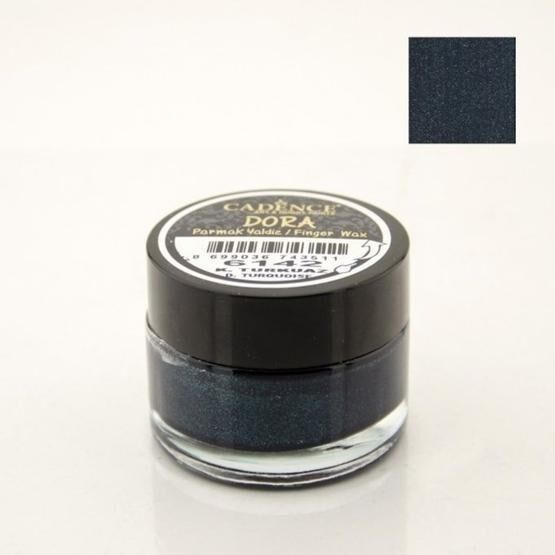 Cadence 6142 Koyu Turkuaz 20 ml Dora Parmak Yaldız