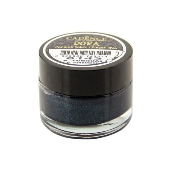 Cadence 6142 Koyu Turkuaz 20 ml Dora Parmak Yaldız