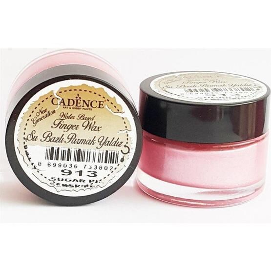 Cadence 913 Şeker Pembe 20 ml Parmak Yaldız Boya