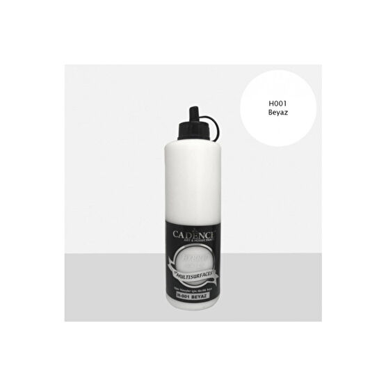 Cadence Hybrid Multisurface Akrilik Boya 500 Ml. H-001 Beyaz Akrilik Boya Fiyatı