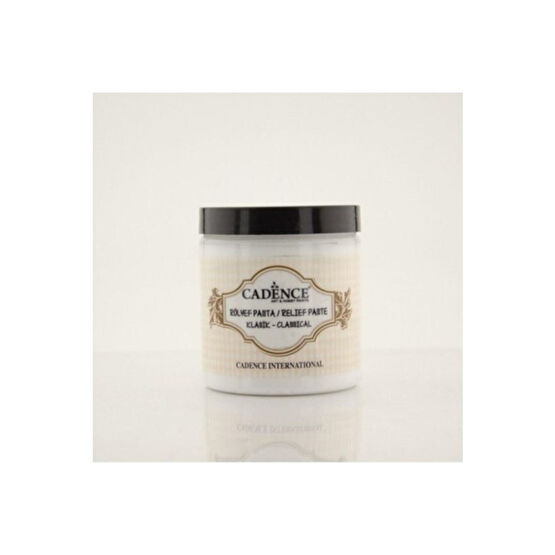 Cadence Klasik Rölyef Pasta Boya Rölyef Pasta 250 Ml. (450 Gr.)