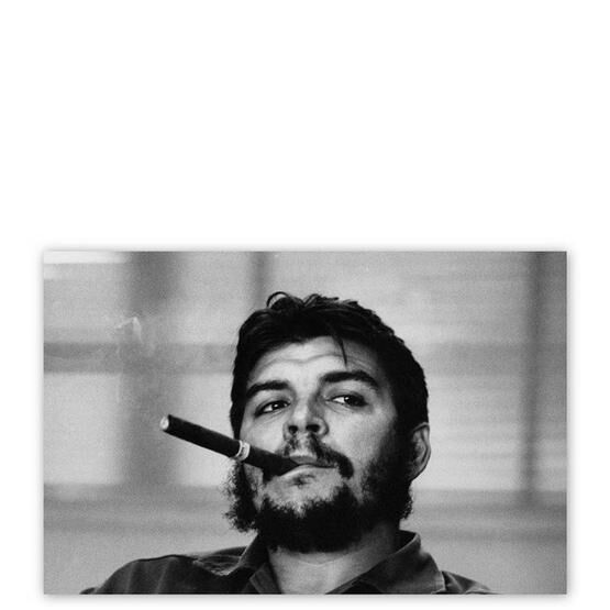 Cakatablo Che Guevara ve Purosu SB 25x35 cm Ahşap Tablo