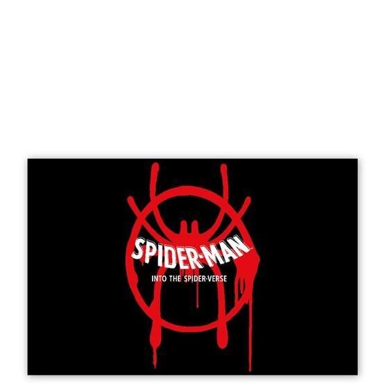 Cakatablo Spiderman Into The Spider Verse Logo 25x35 cm Ahşap Tablo