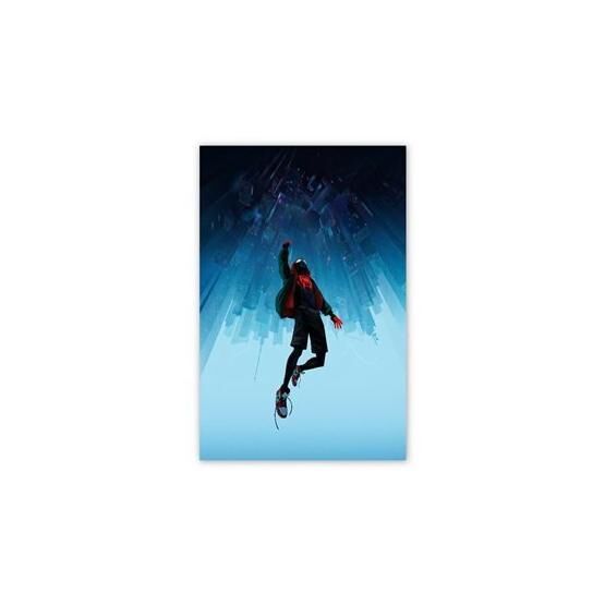 Cakatablo Spiderman Into The Spider Verse Logo 25x35 cm Ahşap Tablo