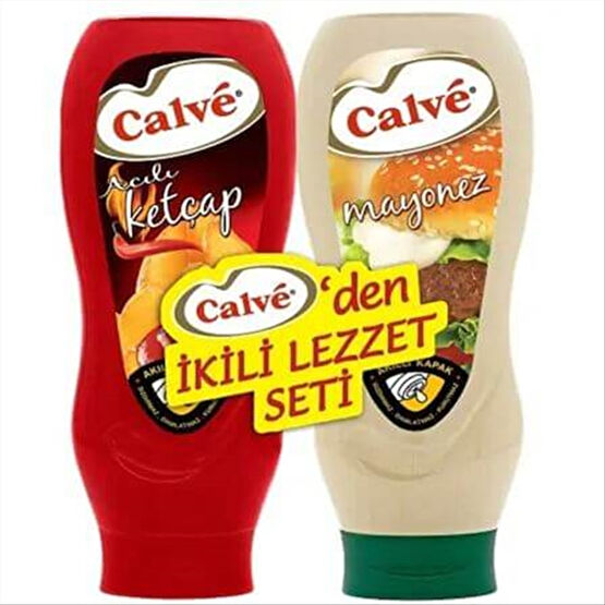 Calve Acılı Ketçap Mayonez Set 400+350 g Sos Fiyatı