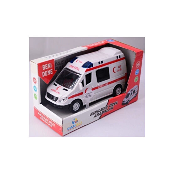 Can Ali Toys Işıklı Ve Sesli Ambulans