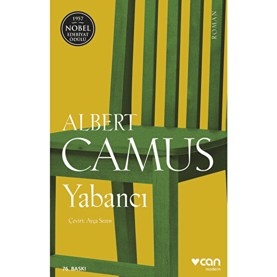 Can Yayınları Yabancı (yeni Kapak) | Albert Camus | Can Sanat Yayınları Roman Fiyatı
