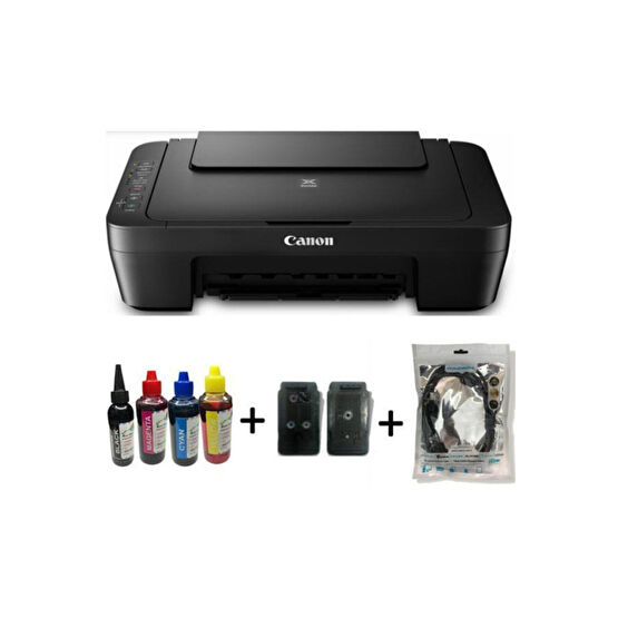 Canon Dolan Kartuşlu E414 Yazıcı  Tarayıcı Fotokopi