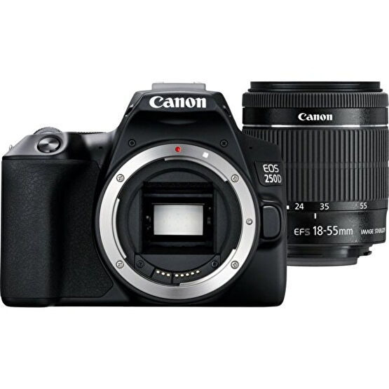 Canon EOS 250D 18-55Mm DC III Siyah Dijital Fotoğraf Makinesi Dijital Fotoğraf Makineleri Fiyatı
