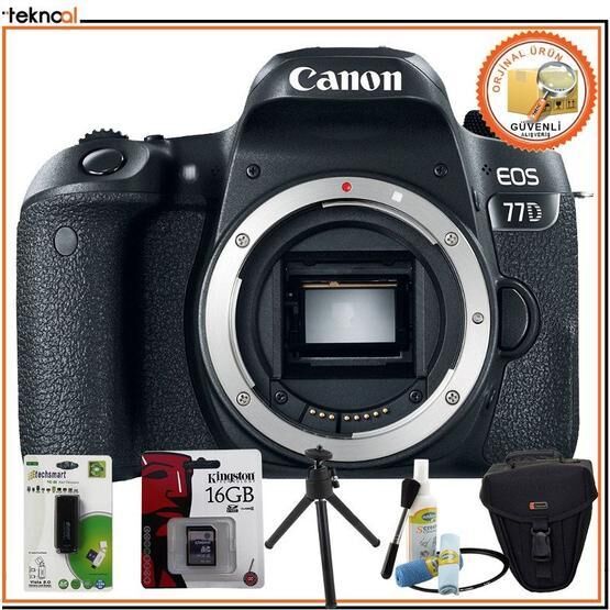 En Ucuz Canon EOS 77D Body DSLR 24.2 MP Foto raf Makinesi