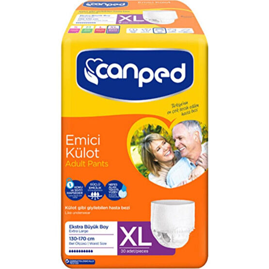 Canped Emici Külot Ekstra Büyük (Xl) 30lu