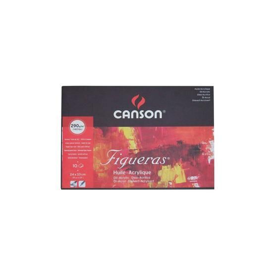 Canson Blok 10 Sayfa 24x33 290 gr Fıgueras Yağlı Boya Kağıdı