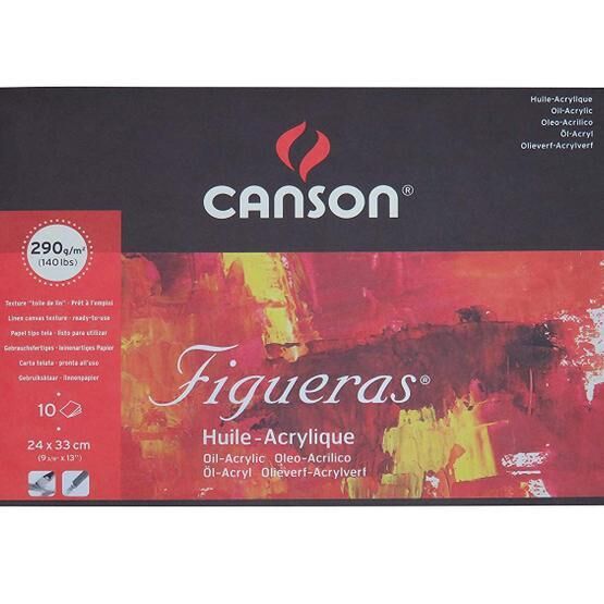 Canson Blok 10 Sayfa 24x33 290 gr Fıgueras Yağlı Boya Kağıdı