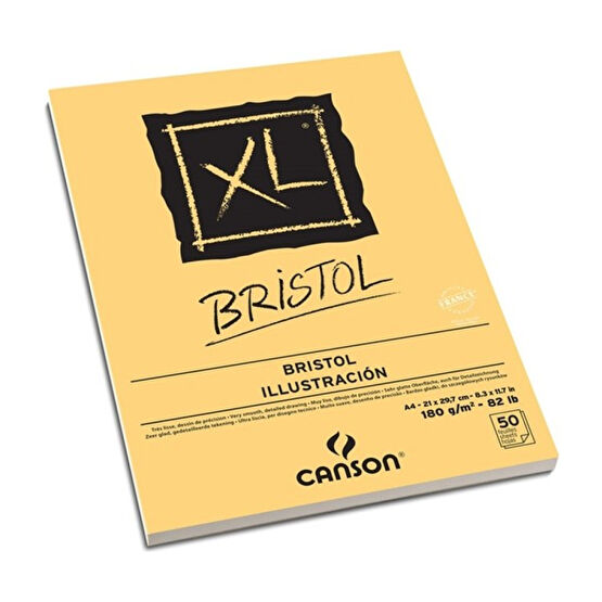 Canson XL Bristol A4 - 180gr. 50 Yaprak Yardımcı Malzeme Fiyatı