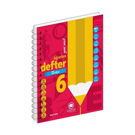 Çanta Yayınları 6.sınıf Türkçe Yeni Nesil Öğreten Defter