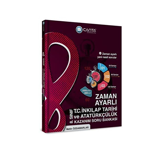 Çanta Yayınları Zaman Ayarlı 8. Sınıf T.c Inkılap Tarihi Ve Atatürkçülük Kazanım Soru Bankası 2023