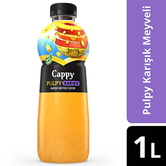 Cappy Pulpy Karışık Meyveli İçecek Pet 1 lt Limonata ve Meyve suyu Fiyatı
