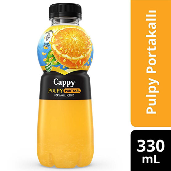 Cappy Pulpy Portakallı İçecek Pet 330 ml Limonata ve Meyve suyu Fiyatı