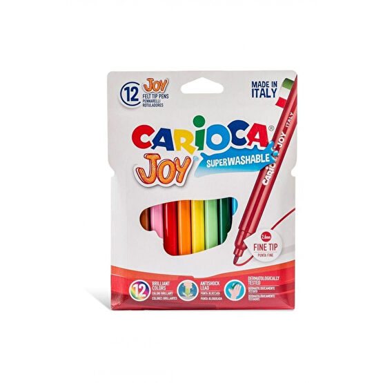 CARIOCA Joy Yıkanabilir Keçeli Kalem 12li 40614